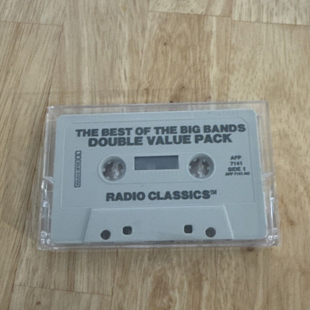The Best of the Big Bands Volume 1 Cassette Tape Basie Dorsey Ellington